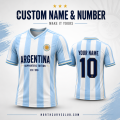 Argentina Supporters Edition Custom Jersey – EST. 1816