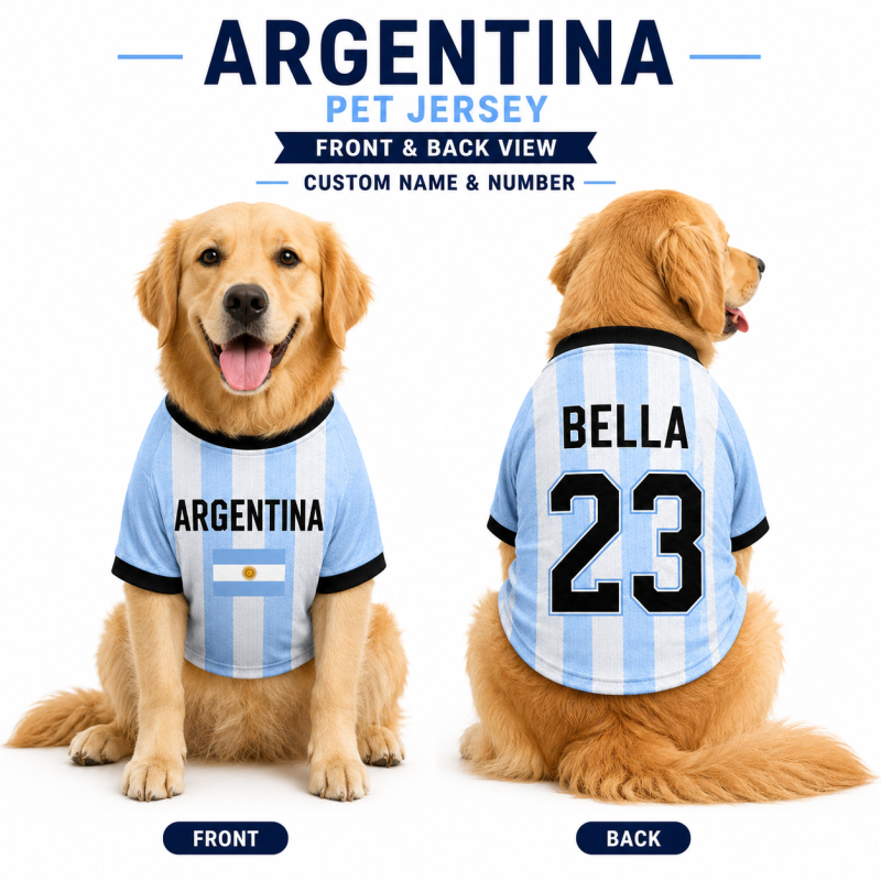 Custom Football Pet Jerseys