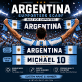 39421c50-5780-433e-9a7a-13240f40dba2 Argentina Custom Supporters Scarf