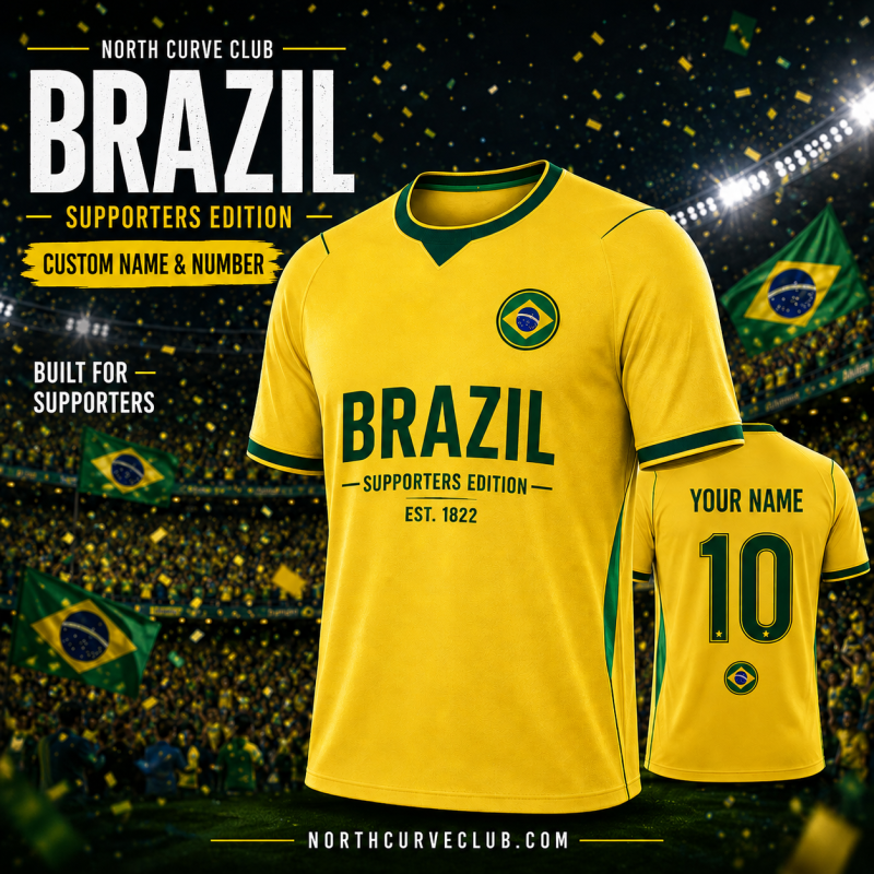 58be3fdb-04d7-4444-bbe5-487497049f9e Brazil Supporters Edition Custom Jersey – EST. 1822