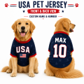Custom Football Pet Jerseys