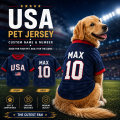 USA Pet Jersey – Custom Name & Number