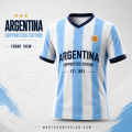 Argentina Supporters Jersey – Custom Name & Number