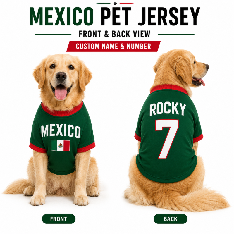 Custom Football Pet Jerseys