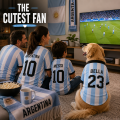 Argentina Pet Jersey – Custom Name & Number