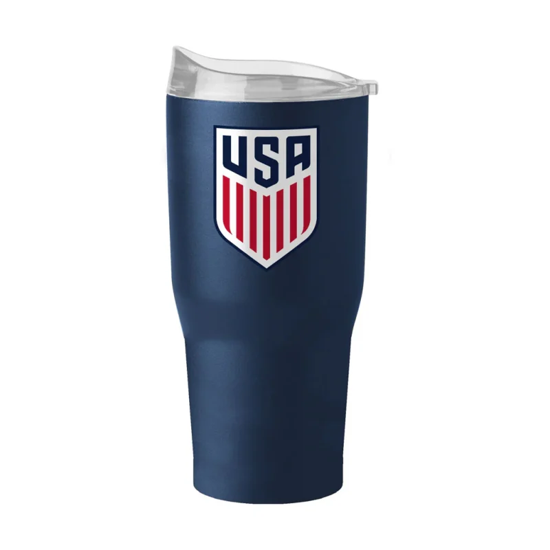 United States National Team Logo Brands 30oz Travel Mug Tumbler United States National Team Logo Brands 30oz Travel Mug Tumbler