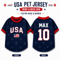USA Pet Jersey – Custom Name & Number