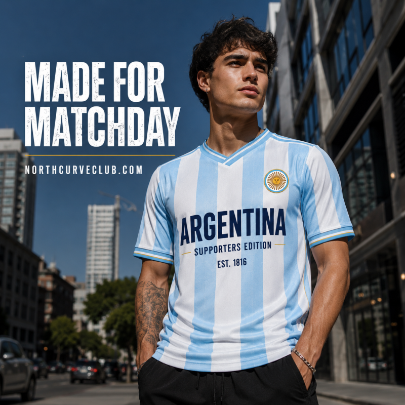 Argentina Supporters Edition Custom Jersey – EST. 1816