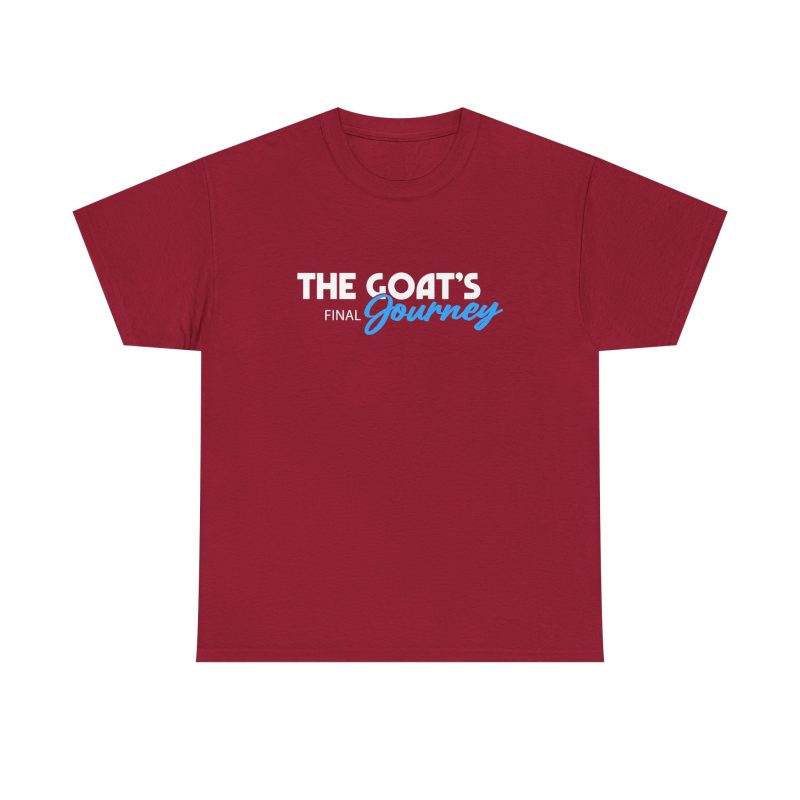 The GOAT’s Final Journey Unisex Graphic T-Shirt