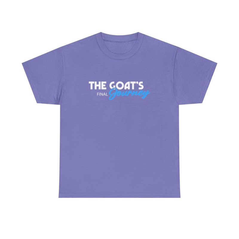 The GOAT’s Final Journey Unisex Graphic T-Shirt – Front & Back Print