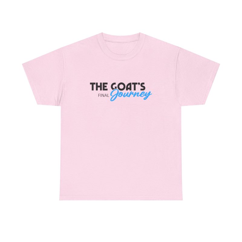 The GOAT’s Final Journey Unisex Graphic T-Shirt