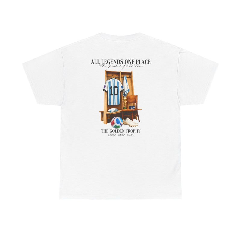 All Legends One Place Unisex Graphic T-Shirt – Front & Back Print