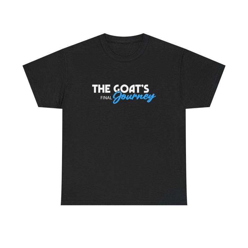 The GOAT’s Final Journey Unisex Graphic T-Shirt