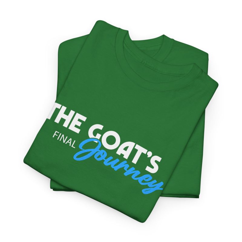 The GOAT’s Final Journey Unisex Graphic T-Shirt