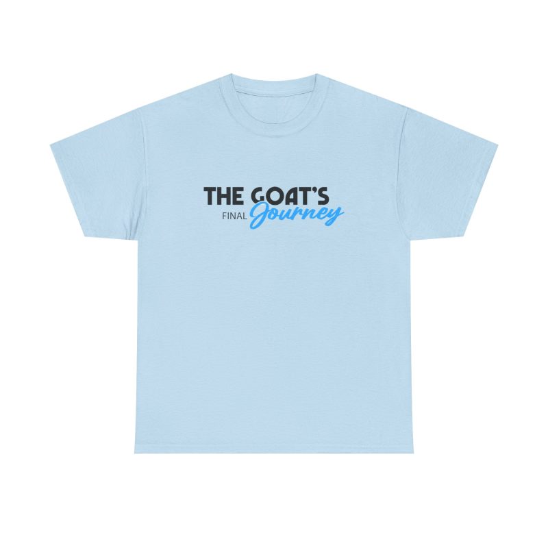The GOAT’s Final Journey Unisex Graphic T-Shirt