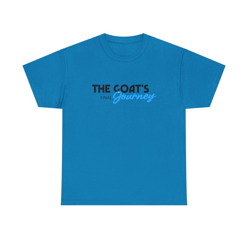 The GOAT’s Final Journey Unisex Graphic T-Shirt