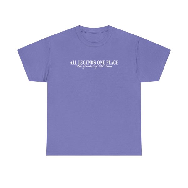 All Legends One Place Unisex Graphic T-Shirt – Front & Back Print