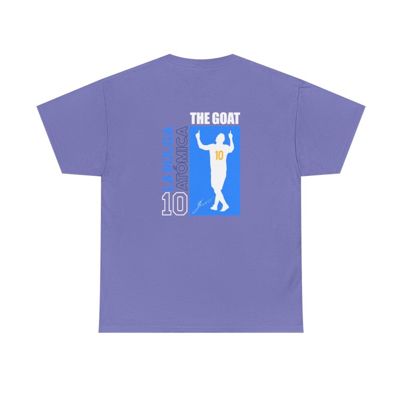 The GOAT La Pulga 10 Unisex Graphic T-Shirt – Front & Back Print