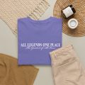 All Legends One Place Unisex Graphic T-Shirt – Front & Back Print