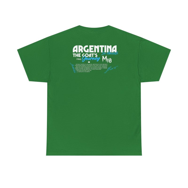 The GOAT’s Final Journey Unisex Graphic T-Shirt – Front & Back Print