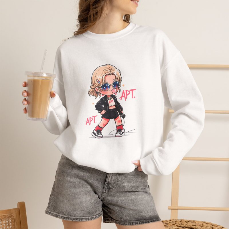 BlackPink Rose APT Graphic Unisex Sweatshirt