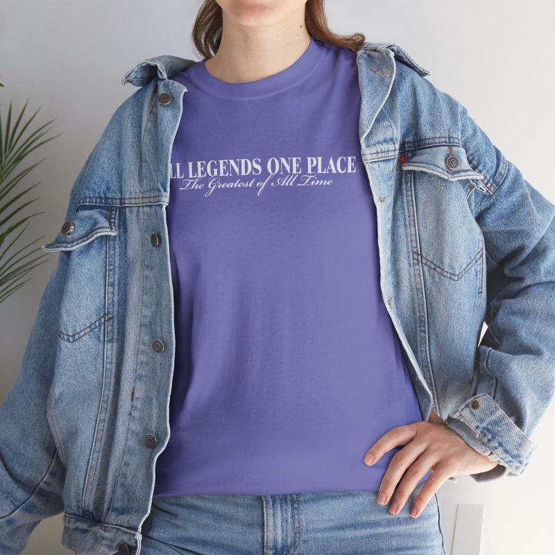All Legends One Place Unisex Graphic T-Shirt – Front & Back Print