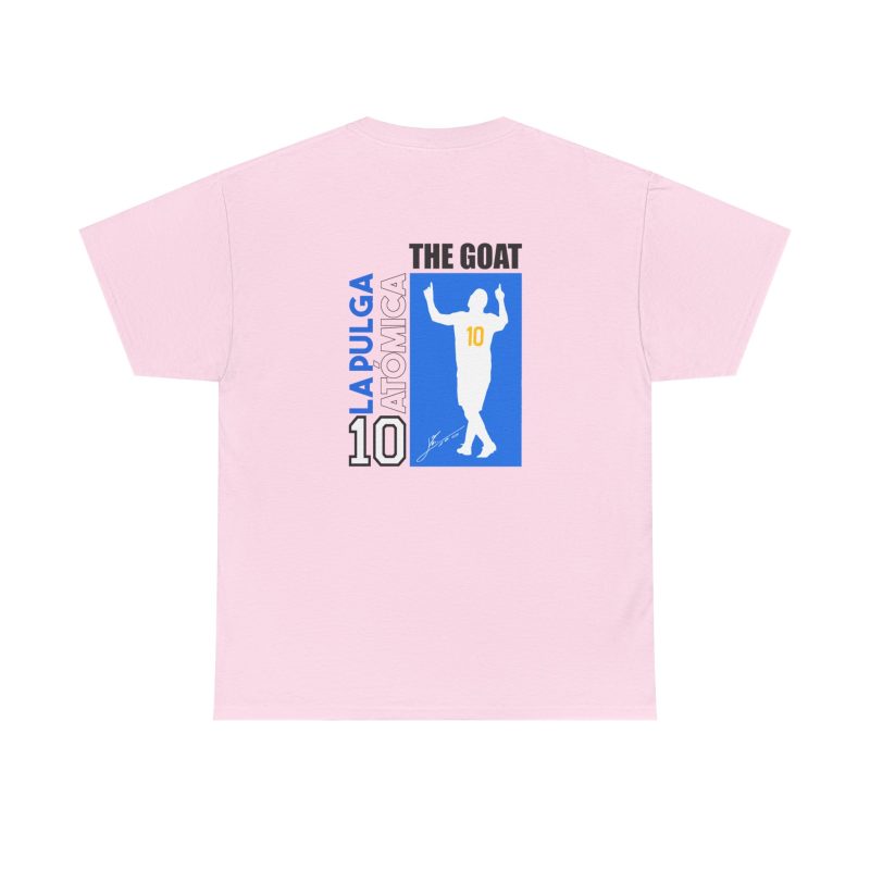 The GOAT La Pulga 10 Unisex Graphic T-Shirt – Front & Back Print
