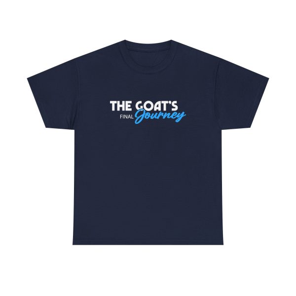 The GOAT’s Final Journey Unisex Graphic T-Shirt – Front & Back Print