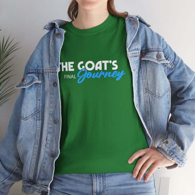 The GOAT’s Final Journey Unisex Graphic T-Shirt