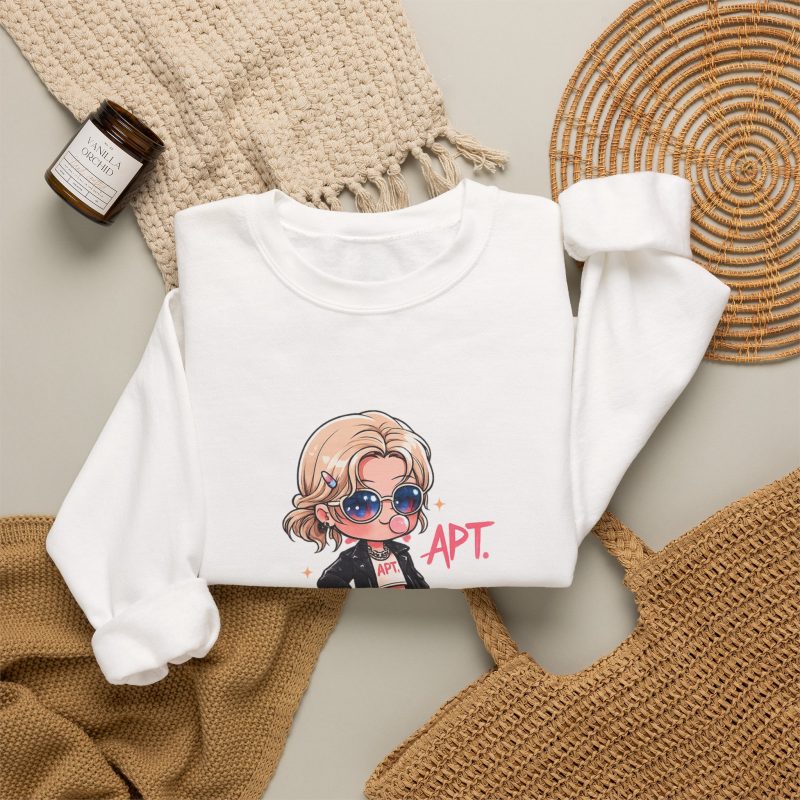 BlackPink Rose APT Graphic Unisex Sweatshirt