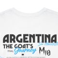 Argentina GOAT Journey Unisex Graphic T-Shirt – Front & Back Print