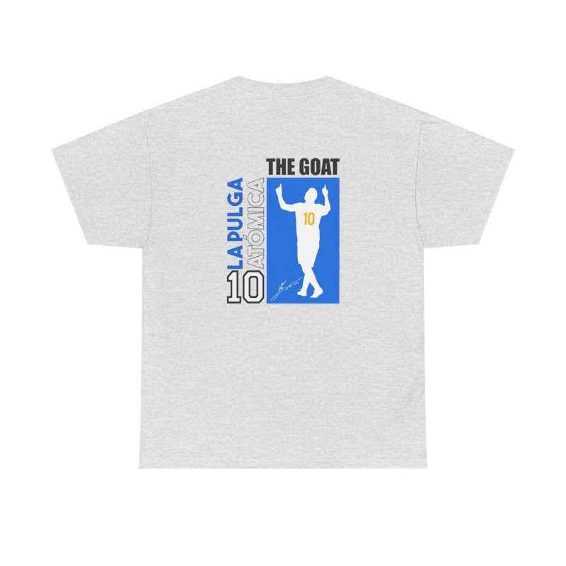 The GOAT La Pulga 10 Unisex Graphic T-Shirt – Front & Back Print