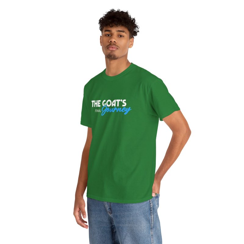 The GOAT’s Final Journey Unisex Graphic T-Shirt