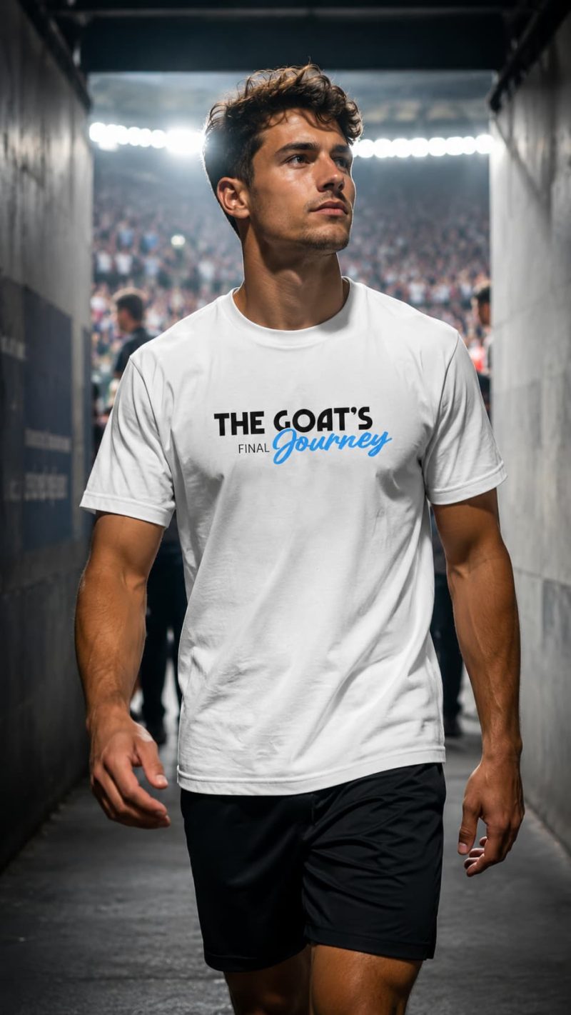 Argentina GOAT Journey Unisex Graphic T-Shirt – Front & Back Print