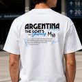 Argentina GOAT Journey Unisex Graphic T-Shirt – Front & Back Print