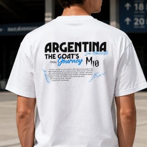 Argentina GOAT Journey Unisex Graphic T-Shirt – Front & Back Print
