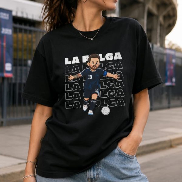 La Pulga Soccer Legend Unisex Graphic T-Shirt
